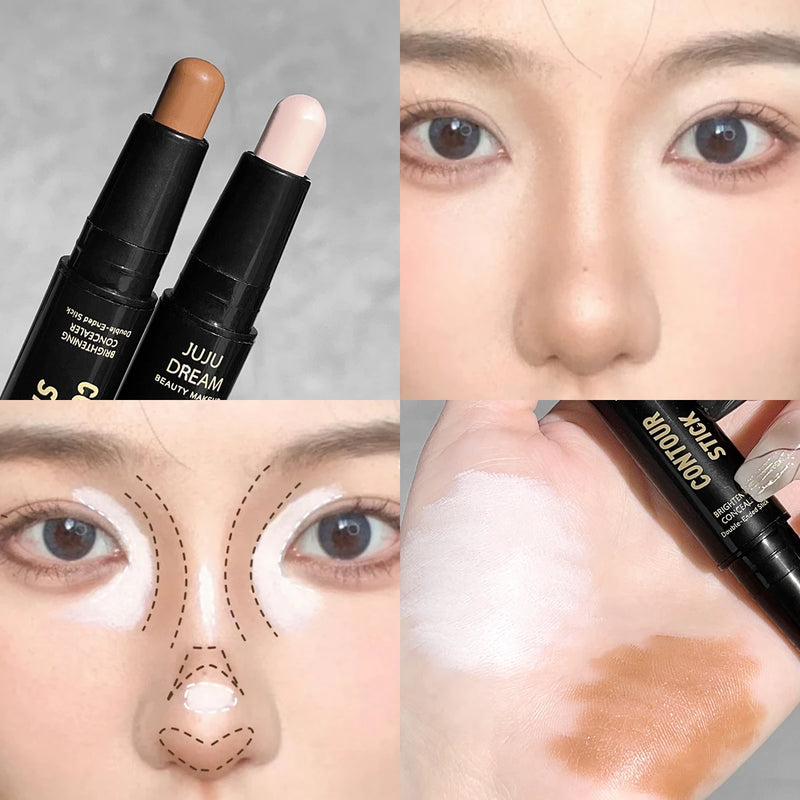 Bastão Duo Contorno & Iluminador  — Realce a beleza dos seus traços com praticidade e perfeição